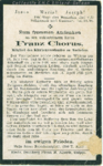  Chorus, overleden op dinsdag 13 april 1915